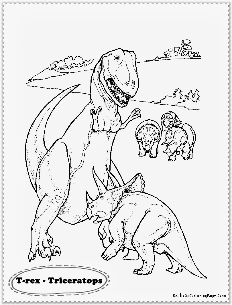 99+ T Rex Coloring Page 79