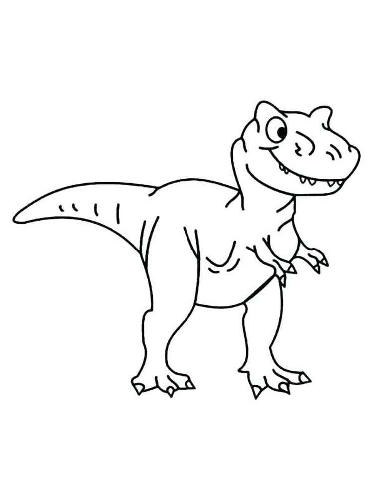 99+ T Rex Coloring Page 86