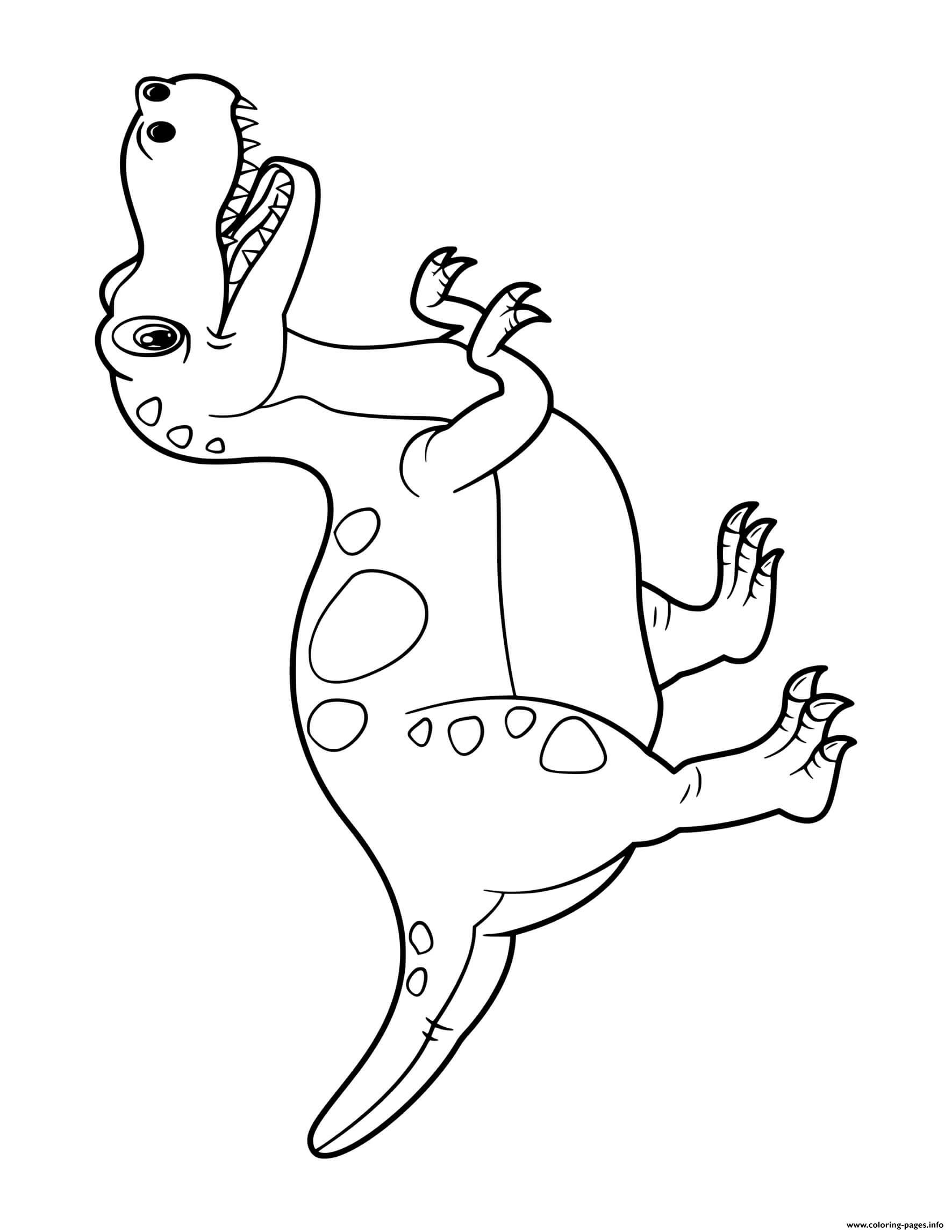 99+ T Rex Coloring Page 9