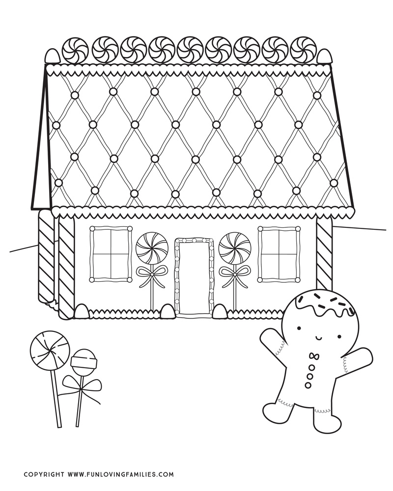 122+ Printable Easy House Coloring Pages Printable 105