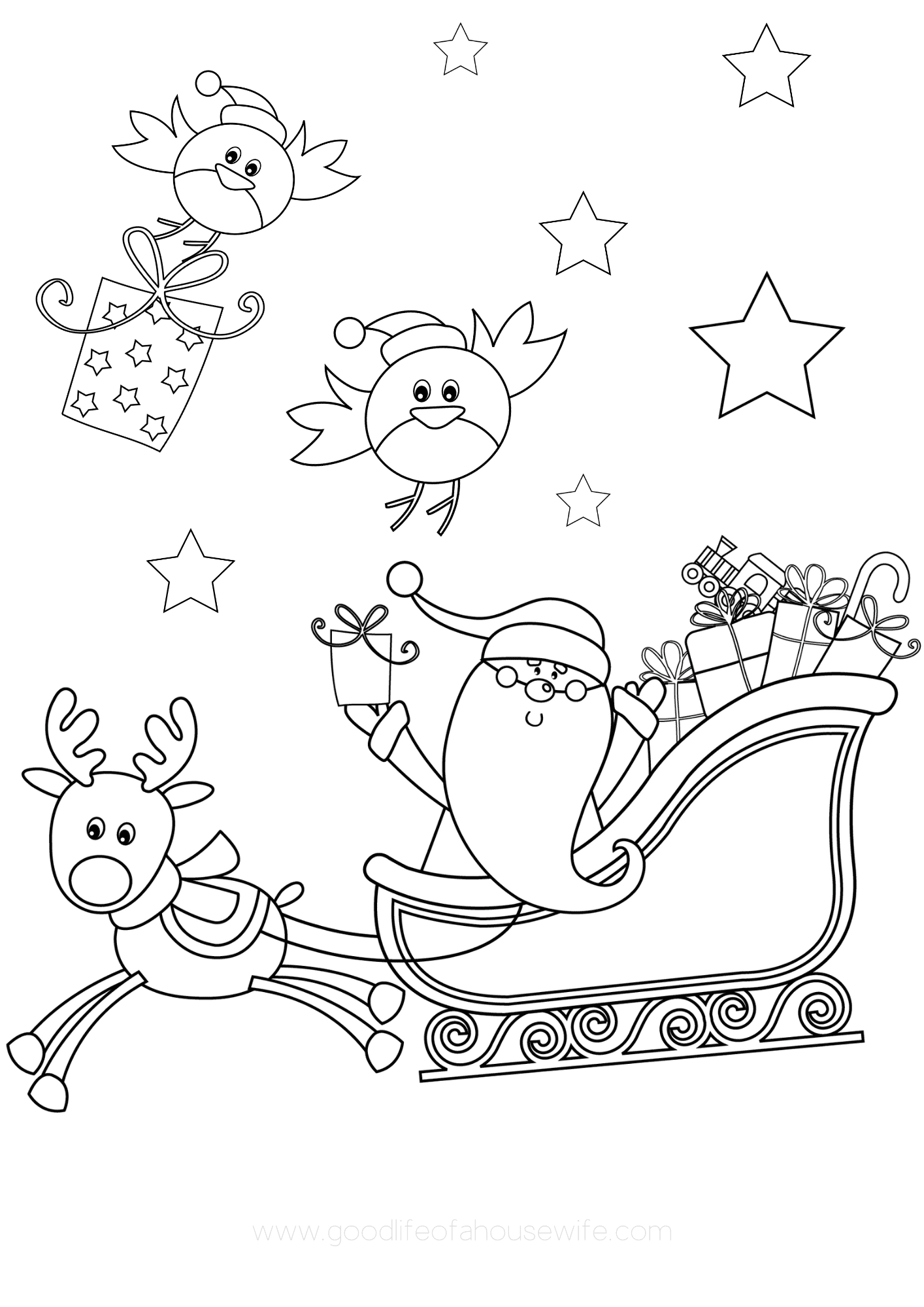 122+ Printable Easy House Coloring Pages Printable 107