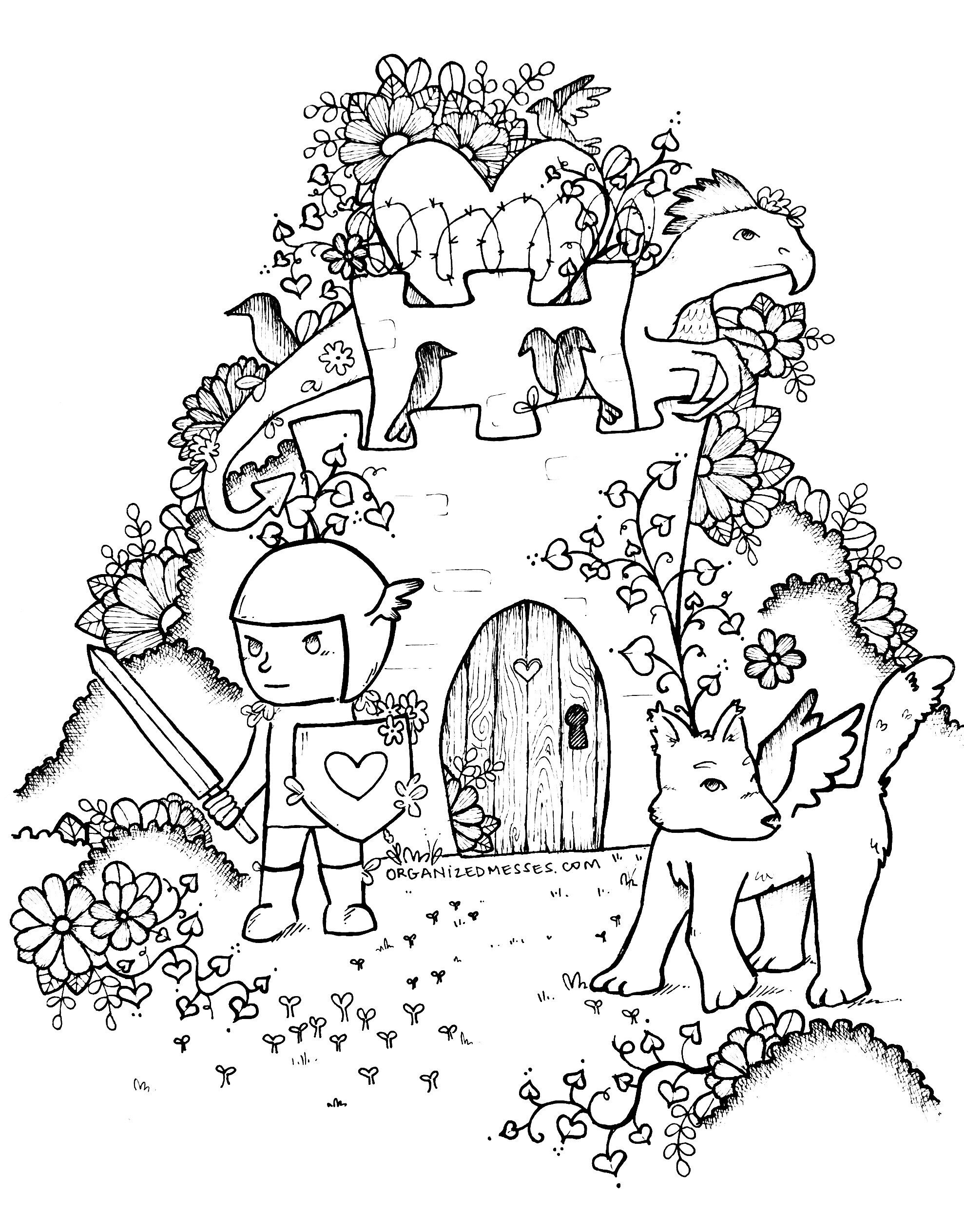 122+ Printable Easy House Coloring Pages Printable 119