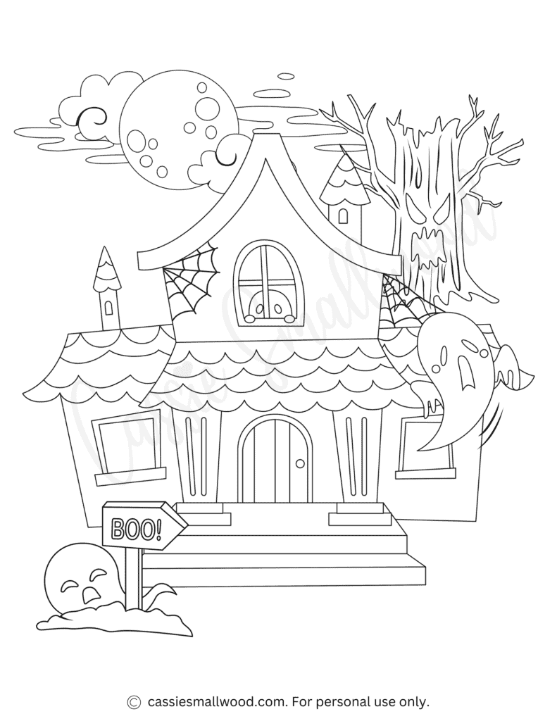 122+ Printable Easy House Coloring Pages Printable 120