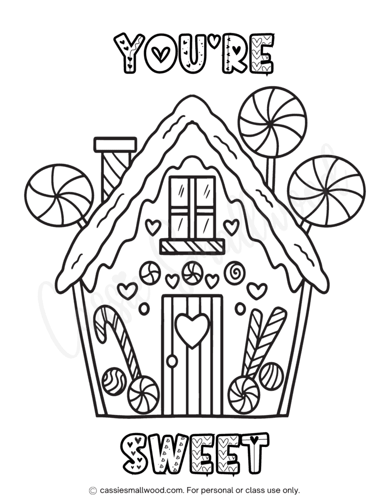 122+ Printable Easy House Coloring Pages Printable 13