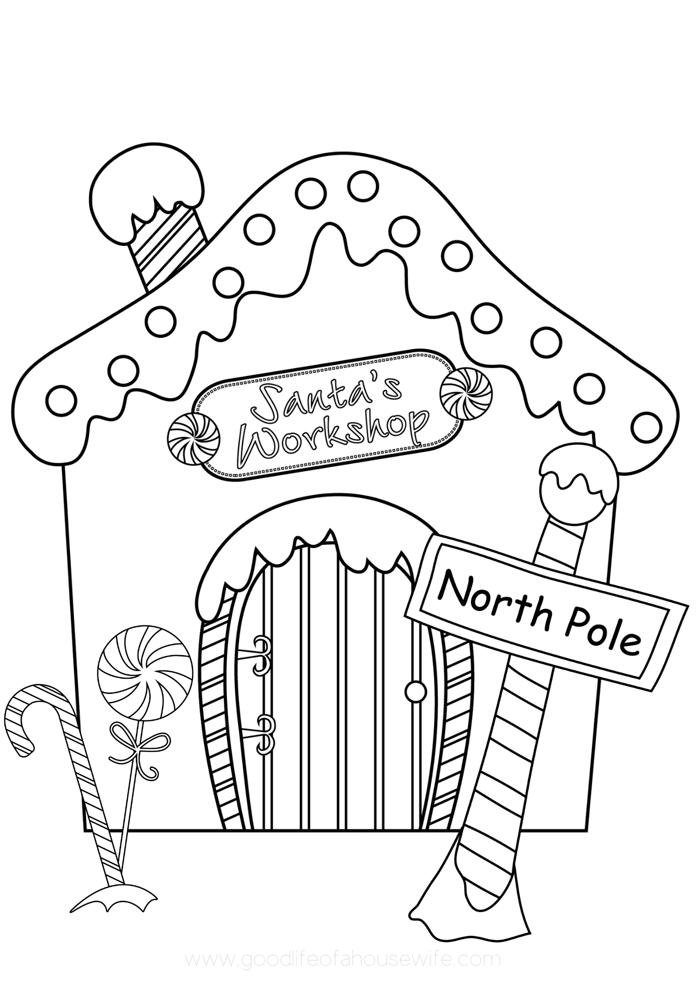 122+ Printable Easy House Coloring Pages Printable 16