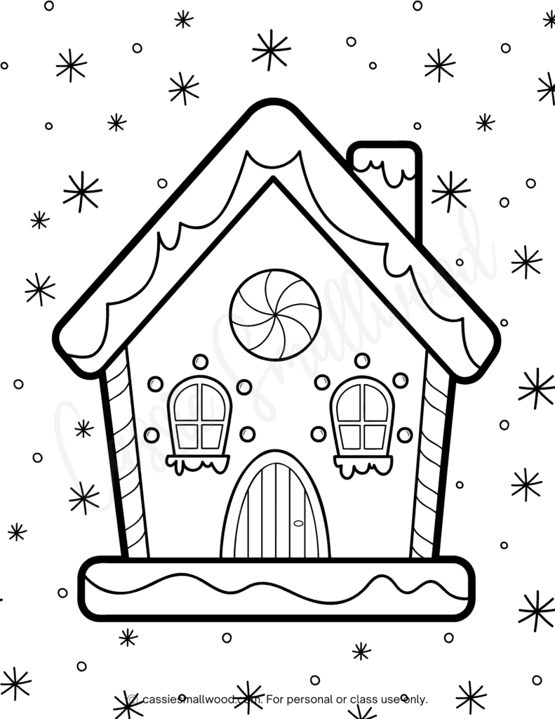 122+ Printable Easy House Coloring Pages Printable 2