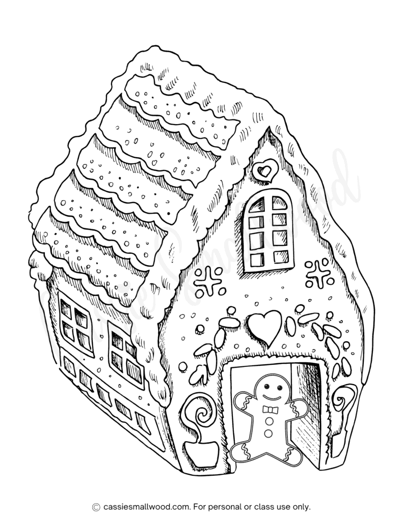 122+ Printable Easy House Coloring Pages Printable 20