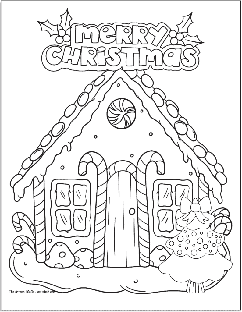 122+ Printable Easy House Coloring Pages Printable 23