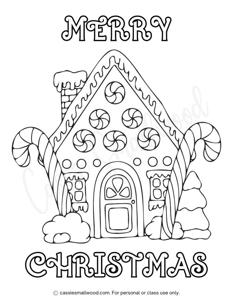 122+ Printable Easy House Coloring Pages Printable 3