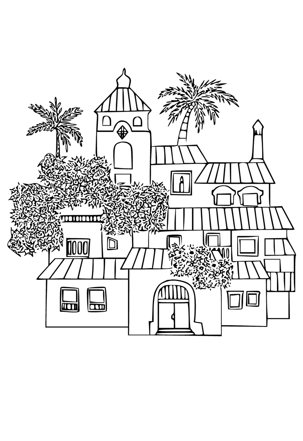 122+ Printable Easy House Coloring Pages Printable 33