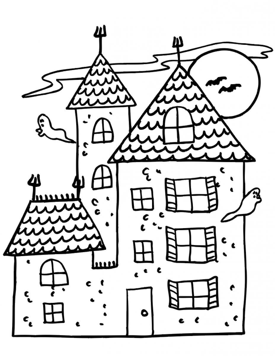 122+ Printable Easy House Coloring Pages Printable 34