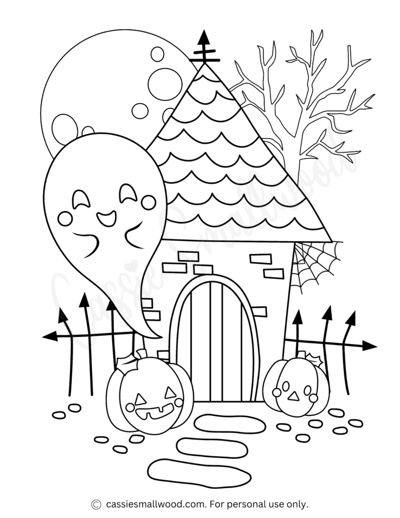 122+ Printable Easy House Coloring Pages Printable 38