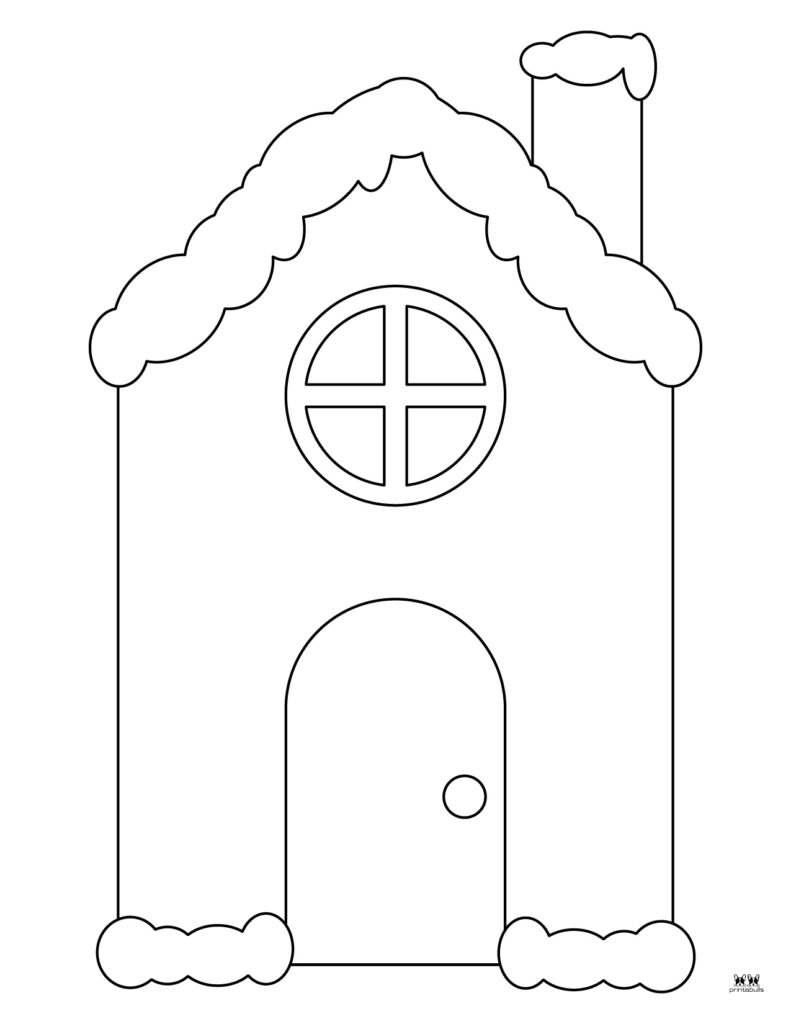 122+ Printable Easy House Coloring Pages Printable 44