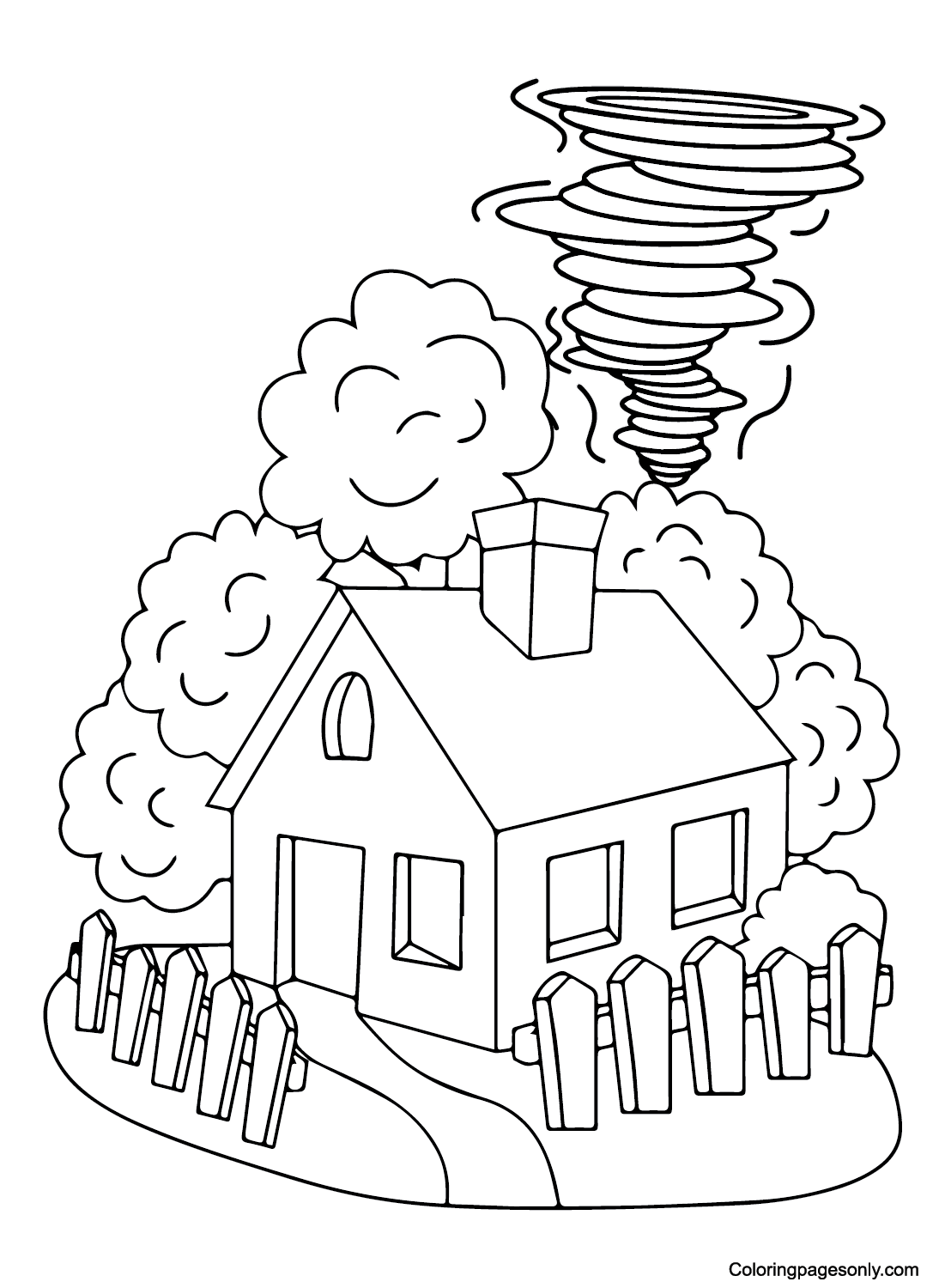 122+ Printable Easy House Coloring Pages Printable 46