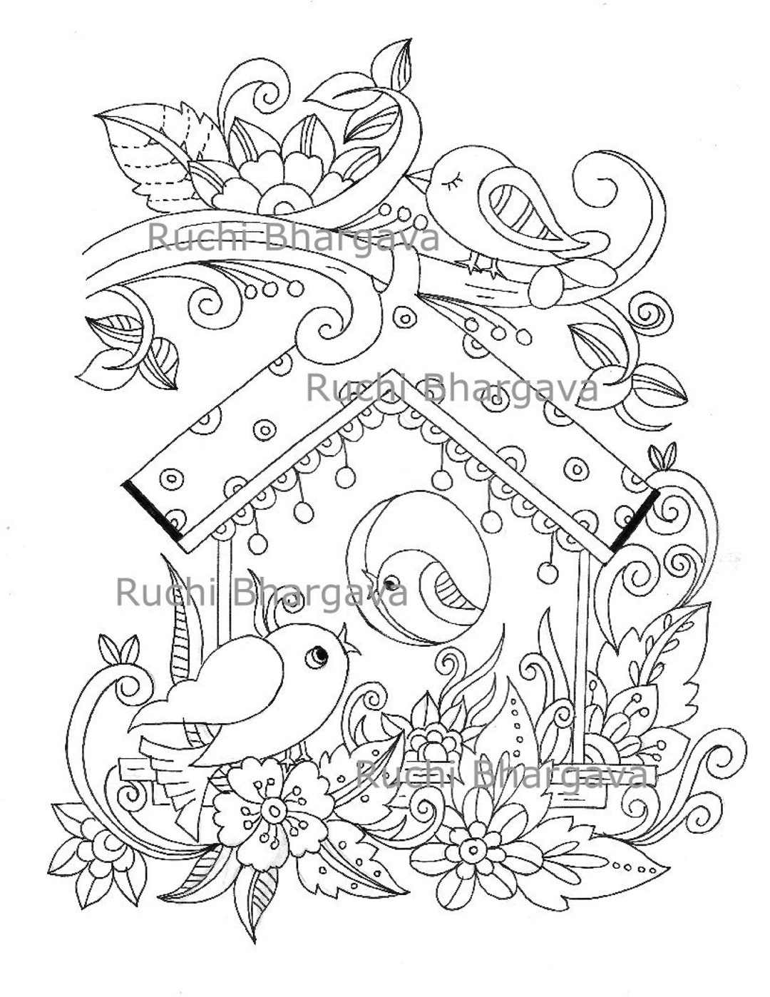 122+ Printable Easy House Coloring Pages Printable 47