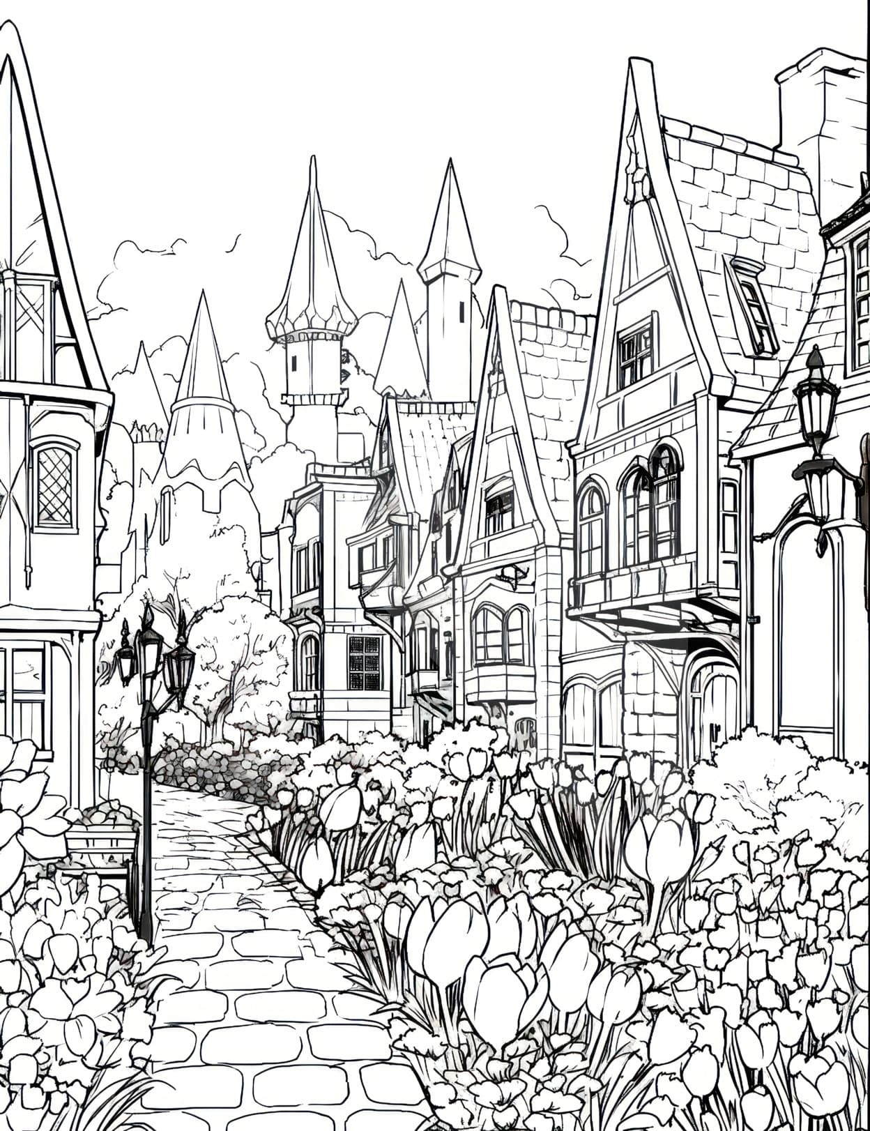 122+ Printable Easy House Coloring Pages Printable 57