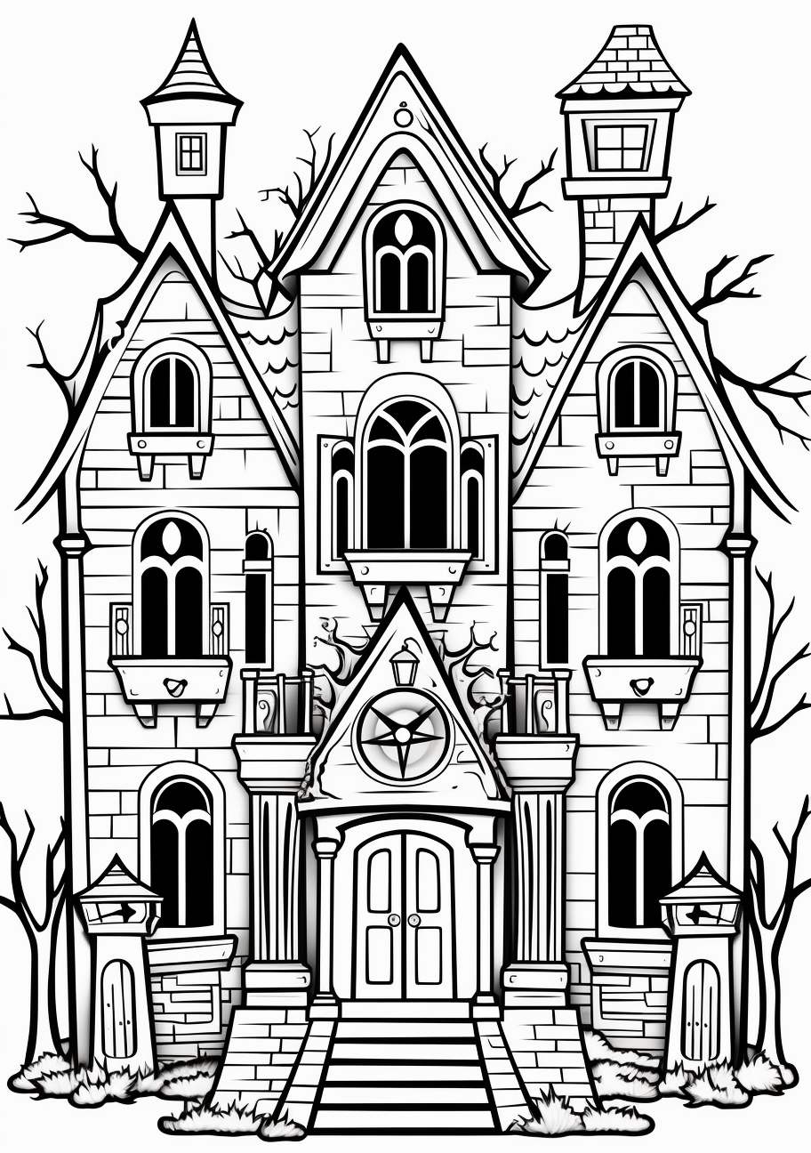 122+ Printable Easy House Coloring Pages Printable 58