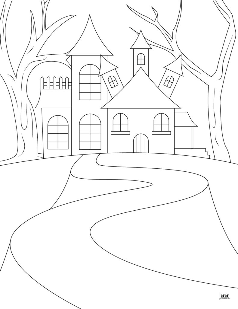 122+ Printable Easy House Coloring Pages Printable 61