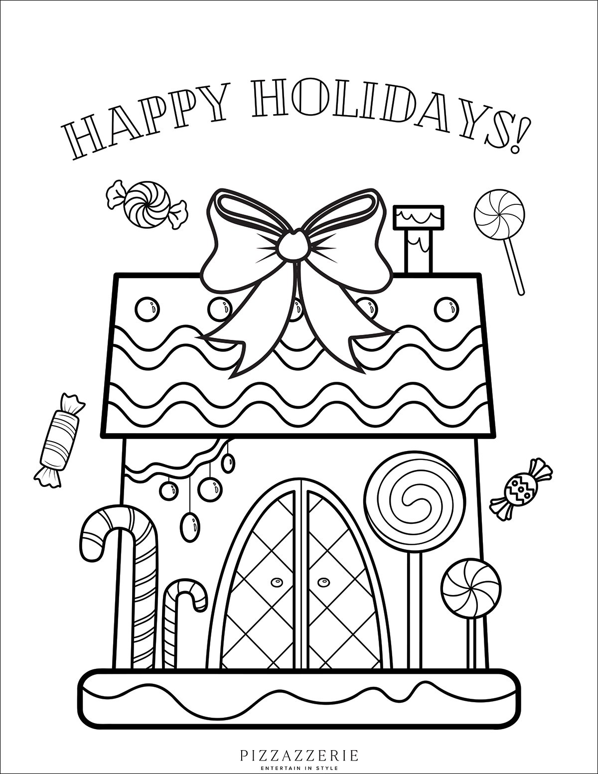 122+ Printable Easy House Coloring Pages Printable 66