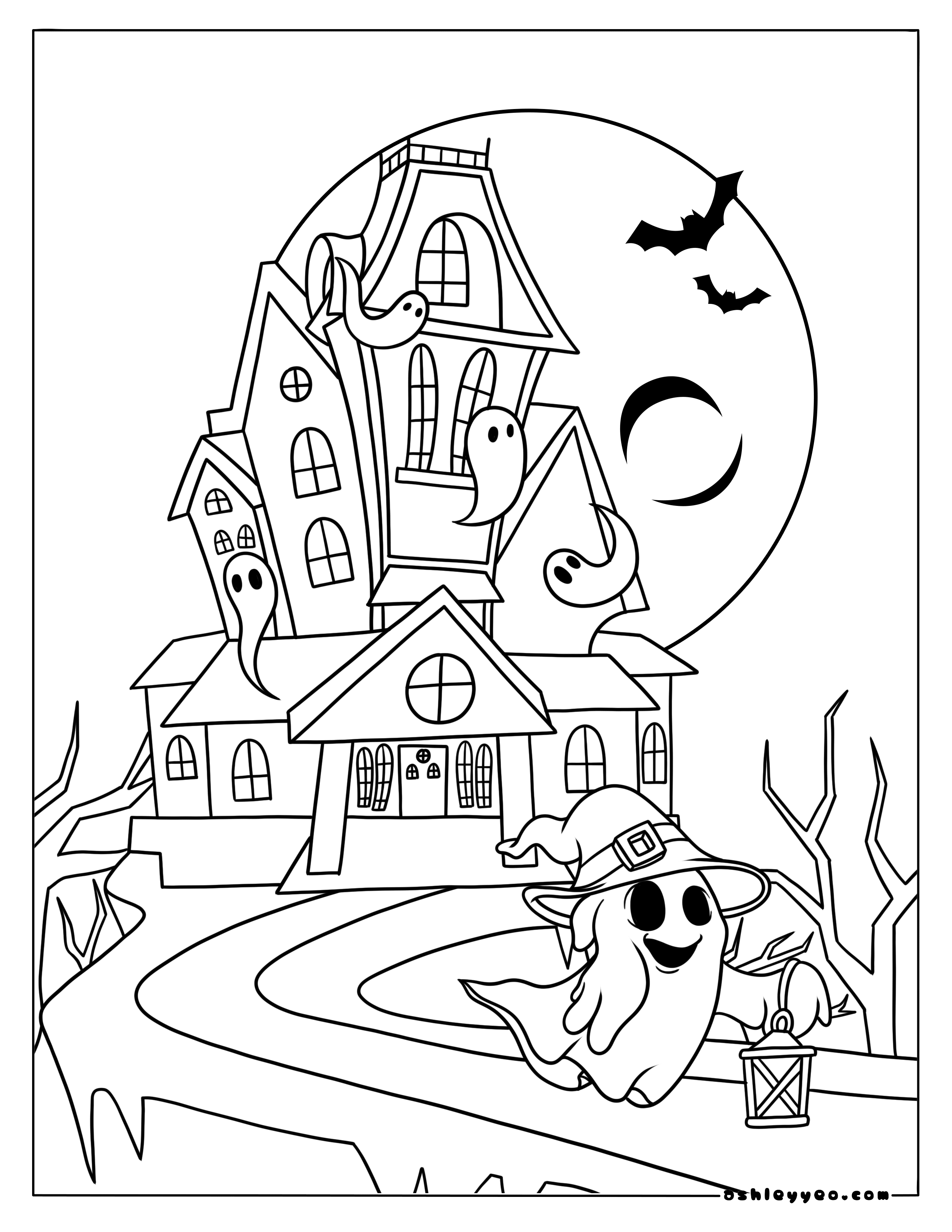 122+ Printable Easy House Coloring Pages Printable 73