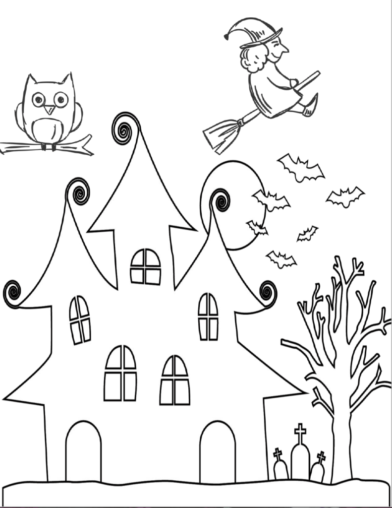 122+ Printable Easy House Coloring Pages Printable 8