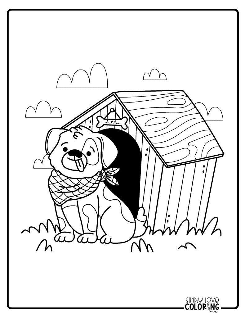 122+ Printable Easy House Coloring Pages Printable 84