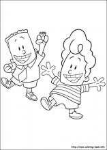 126+ Comic Book Captain Underpants Coloring Pages Printable 1