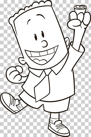 126+ Comic Book Captain Underpants Coloring Pages Printable 30