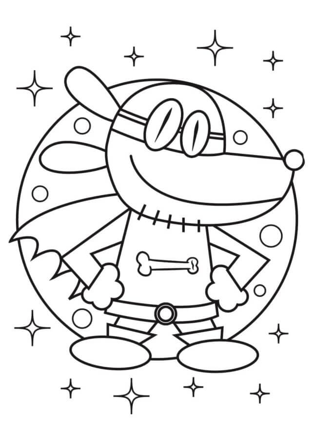 126+ Comic Book Captain Underpants Coloring Pages Printable 71