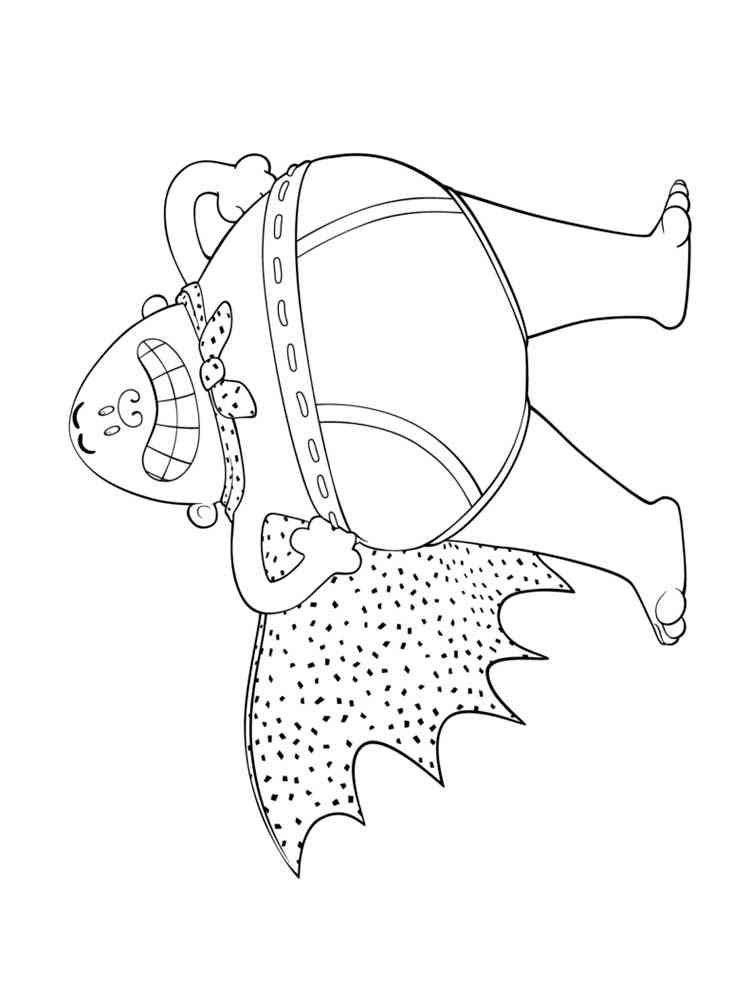 126+ Comic Book Captain Underpants Coloring Pages Printable 80