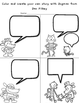 126+ Comic Book Captain Underpants Coloring Pages Printable 9