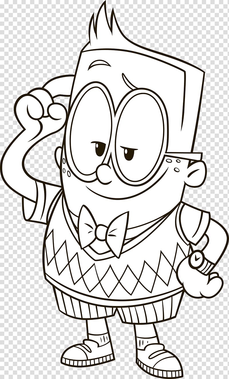 126+ Comic Book Captain Underpants Coloring Pages Printable 94