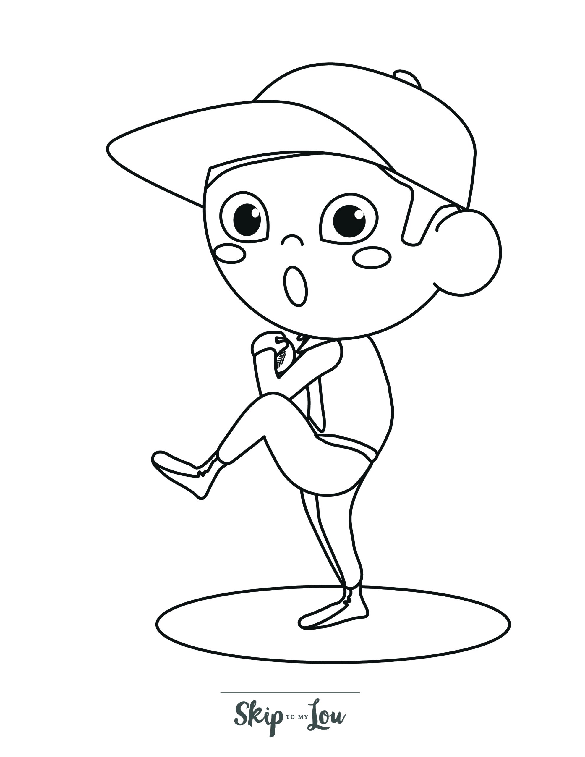 129+ Baseball Coloring Pages Printable 107