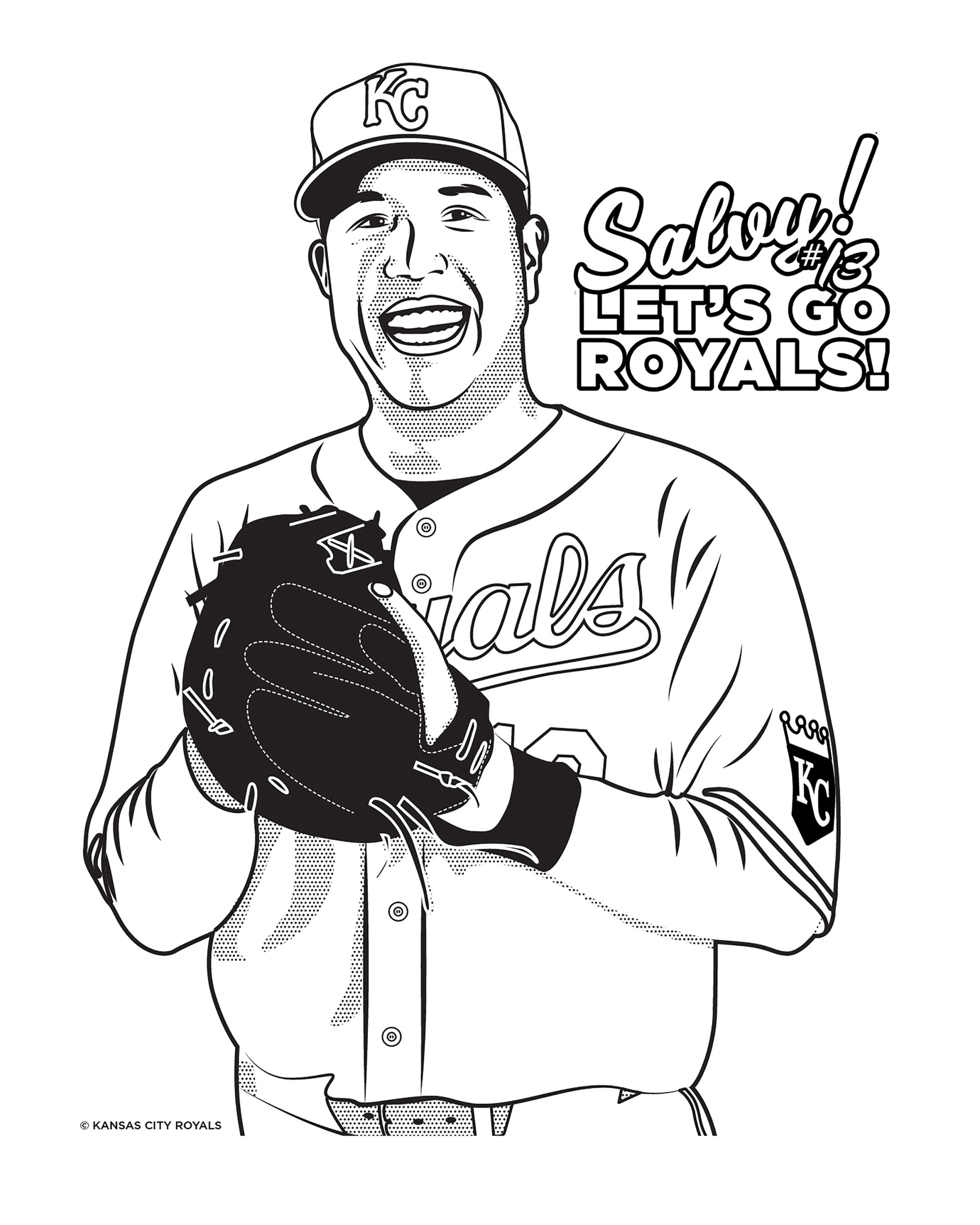 129+ Baseball Coloring Pages Printable 119