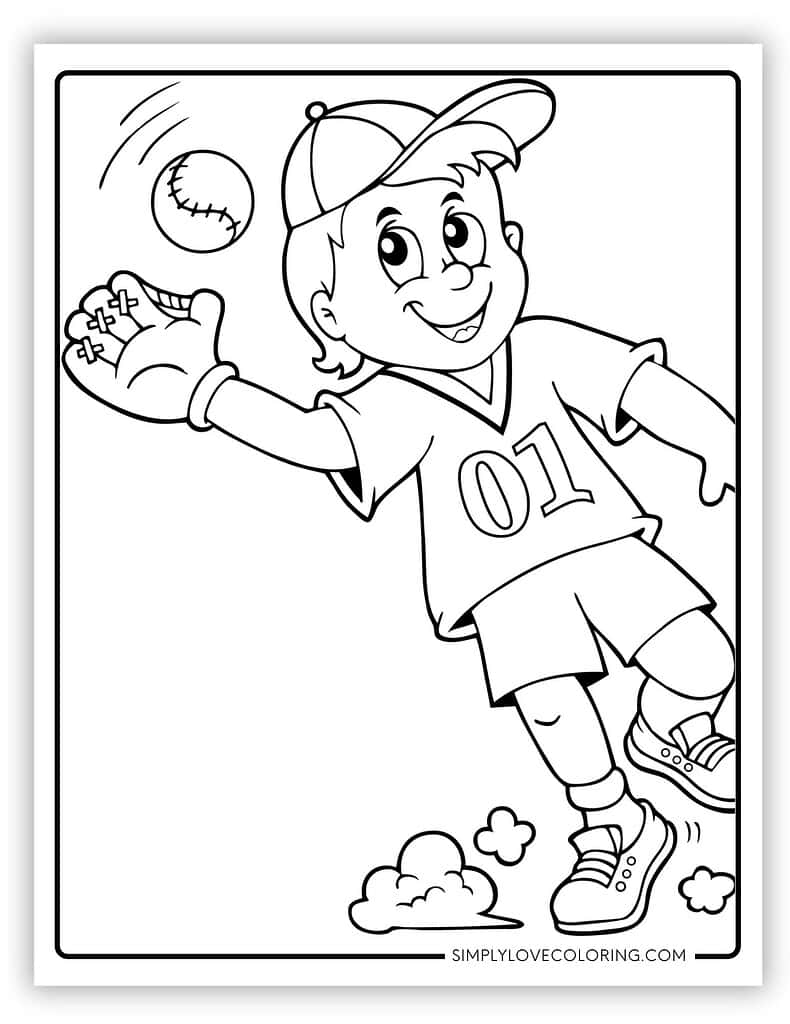 baseball coloring pages printable jpg