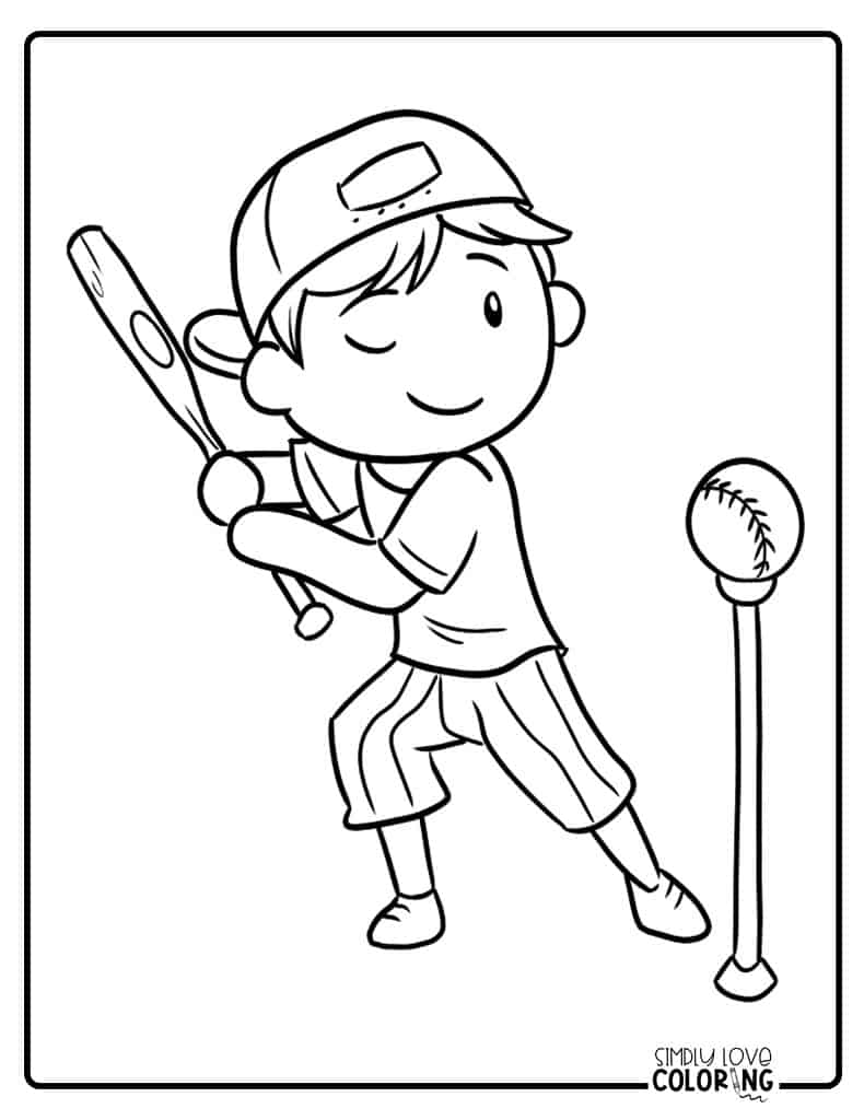 baseball coloring pages printable jpg