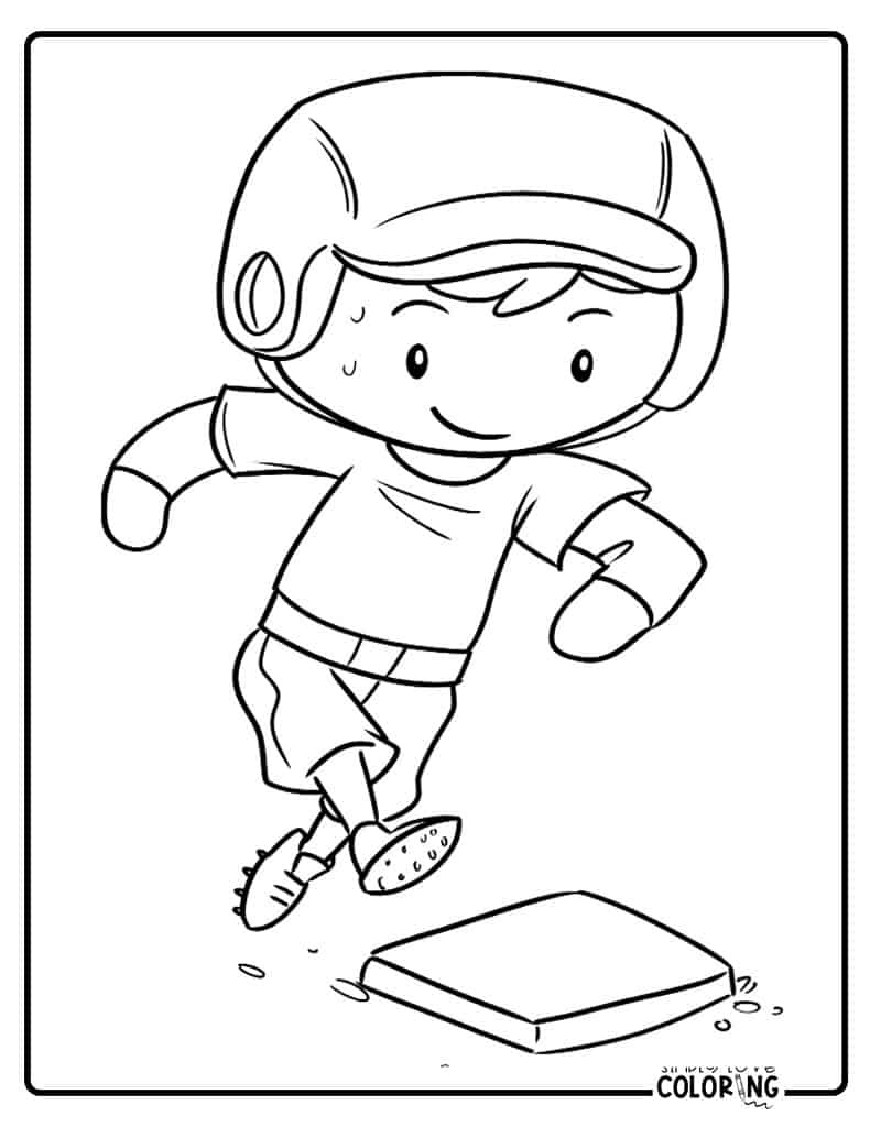 baseball coloring pages printable jpg