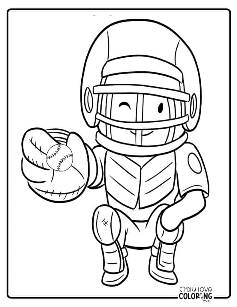 baseball coloring pages printable jpg