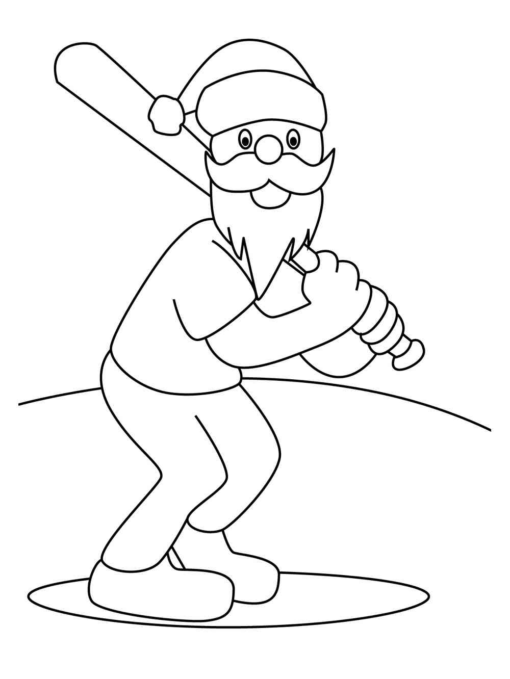 129+ Baseball Coloring Pages Printable 57