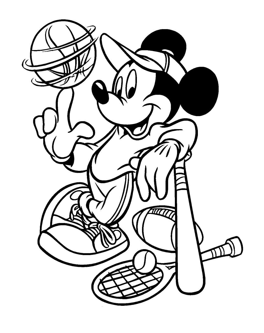 129+ Baseball Coloring Pages Printable 63