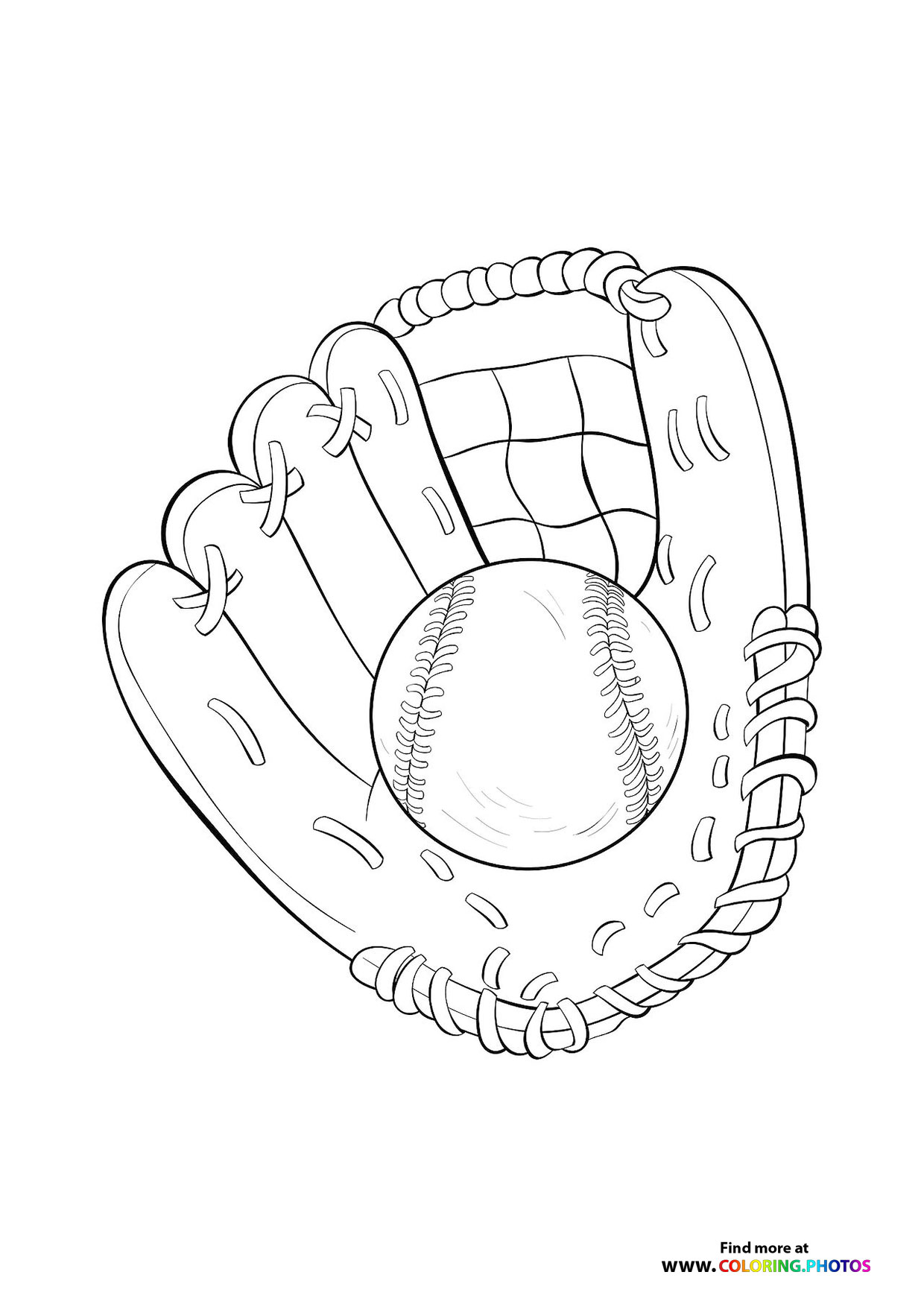 129+ Baseball Coloring Pages Printable 79