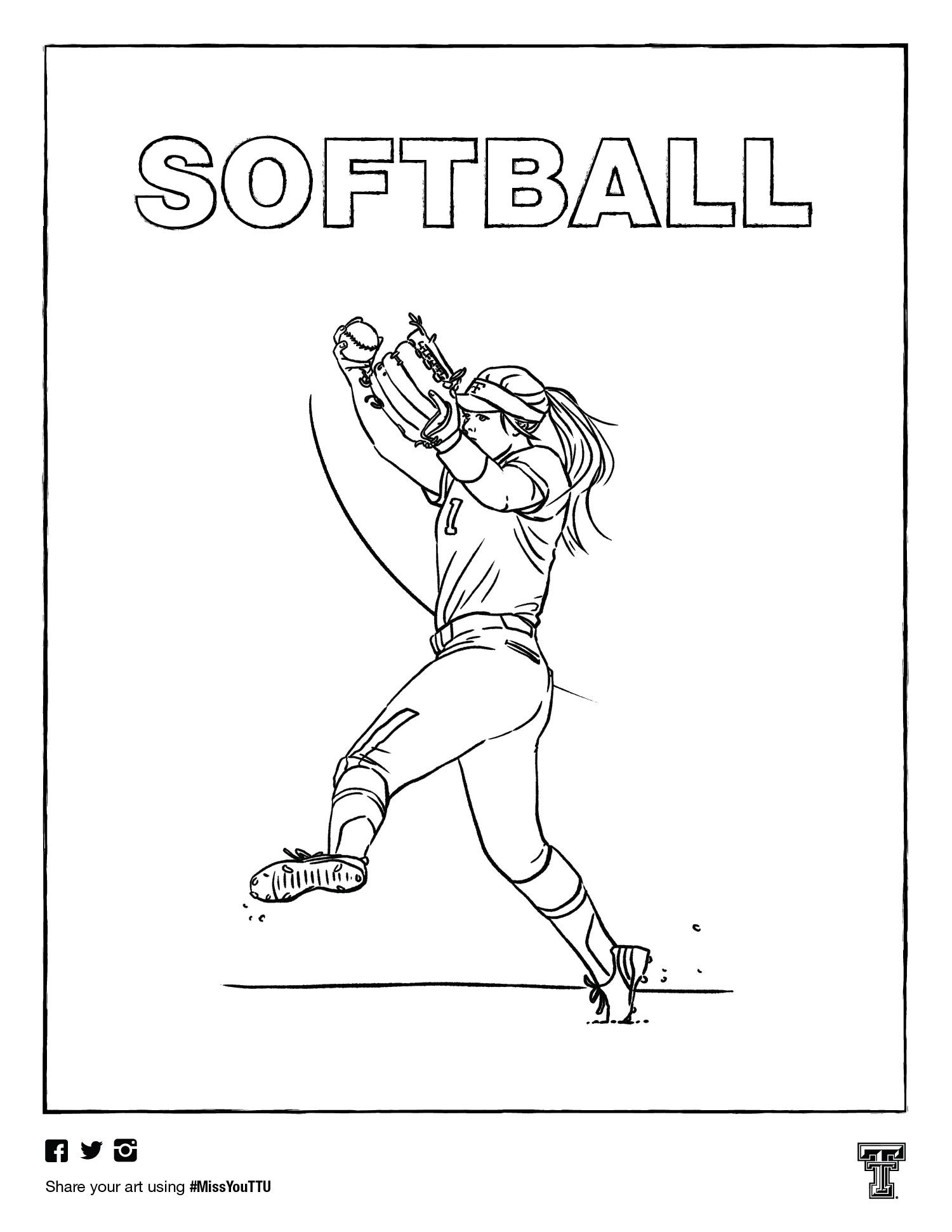 129+ Baseball Coloring Pages Printable 88