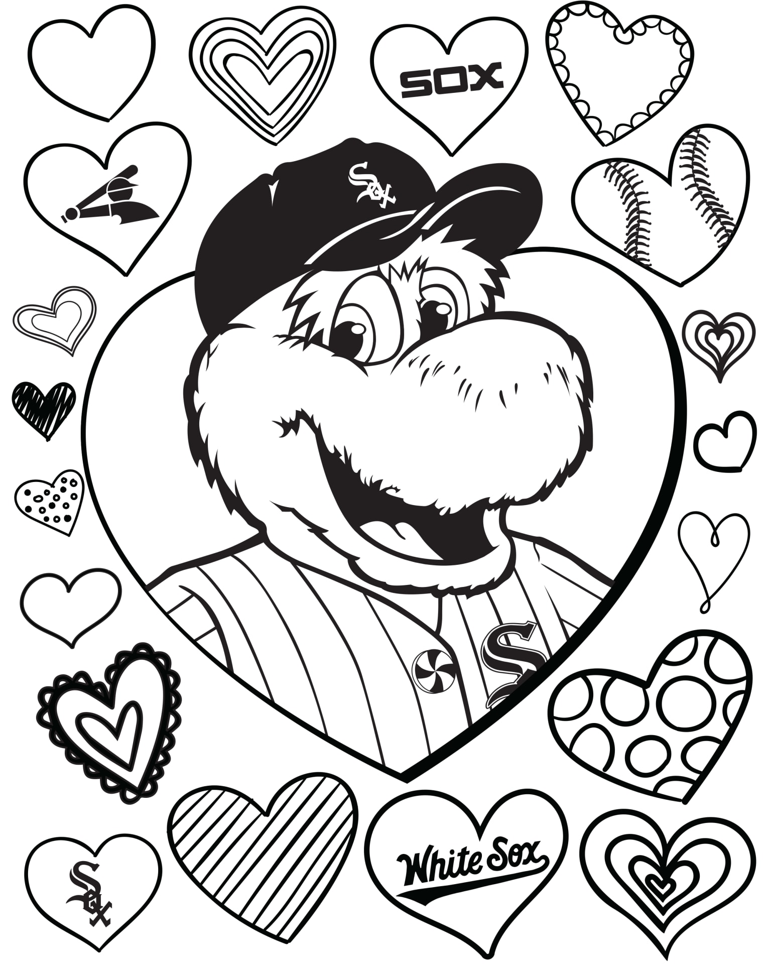 129+ Baseball Coloring Pages Printable 90