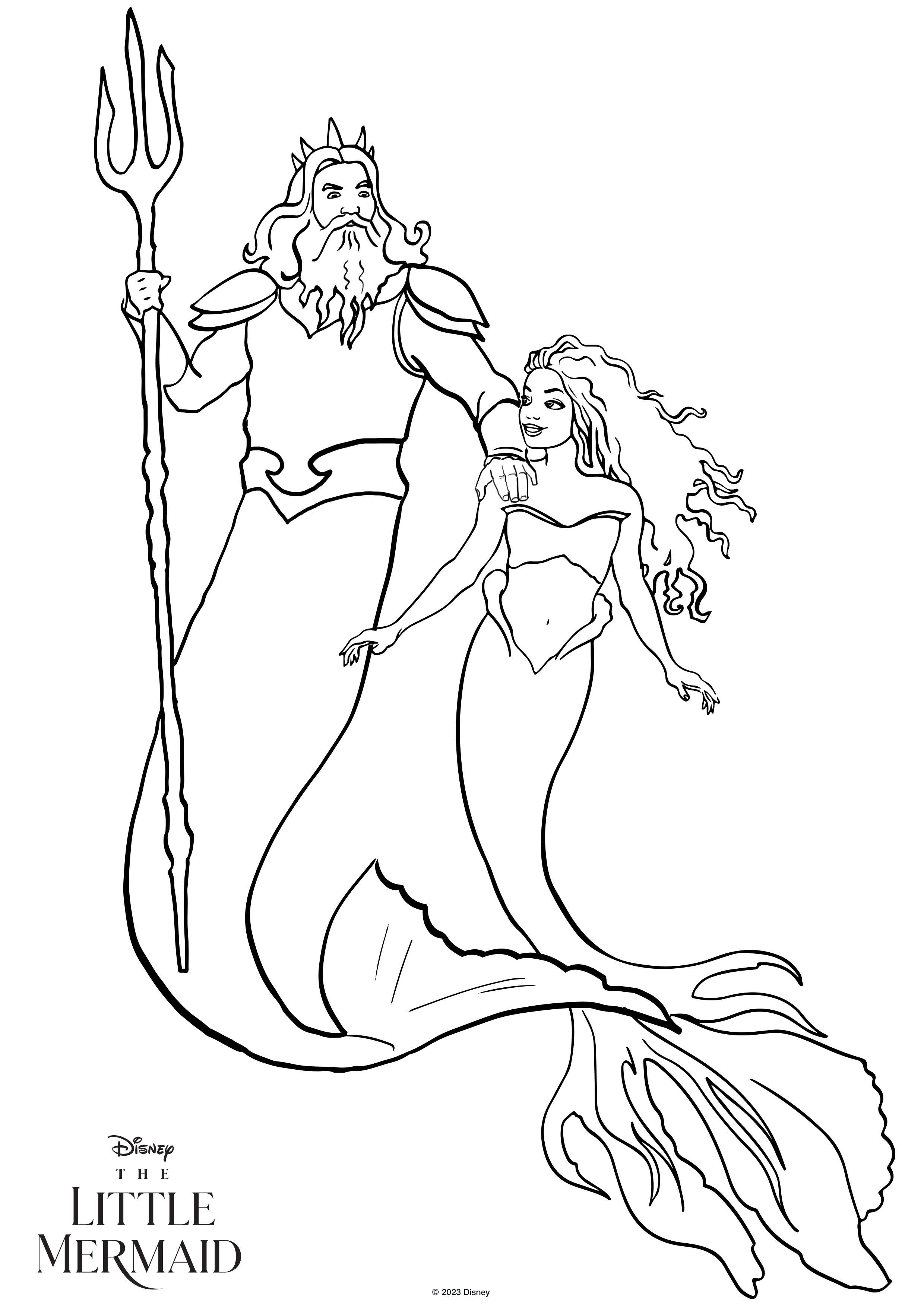 130+ Ariel Mermaid Coloring Pages for Disney Fans 13