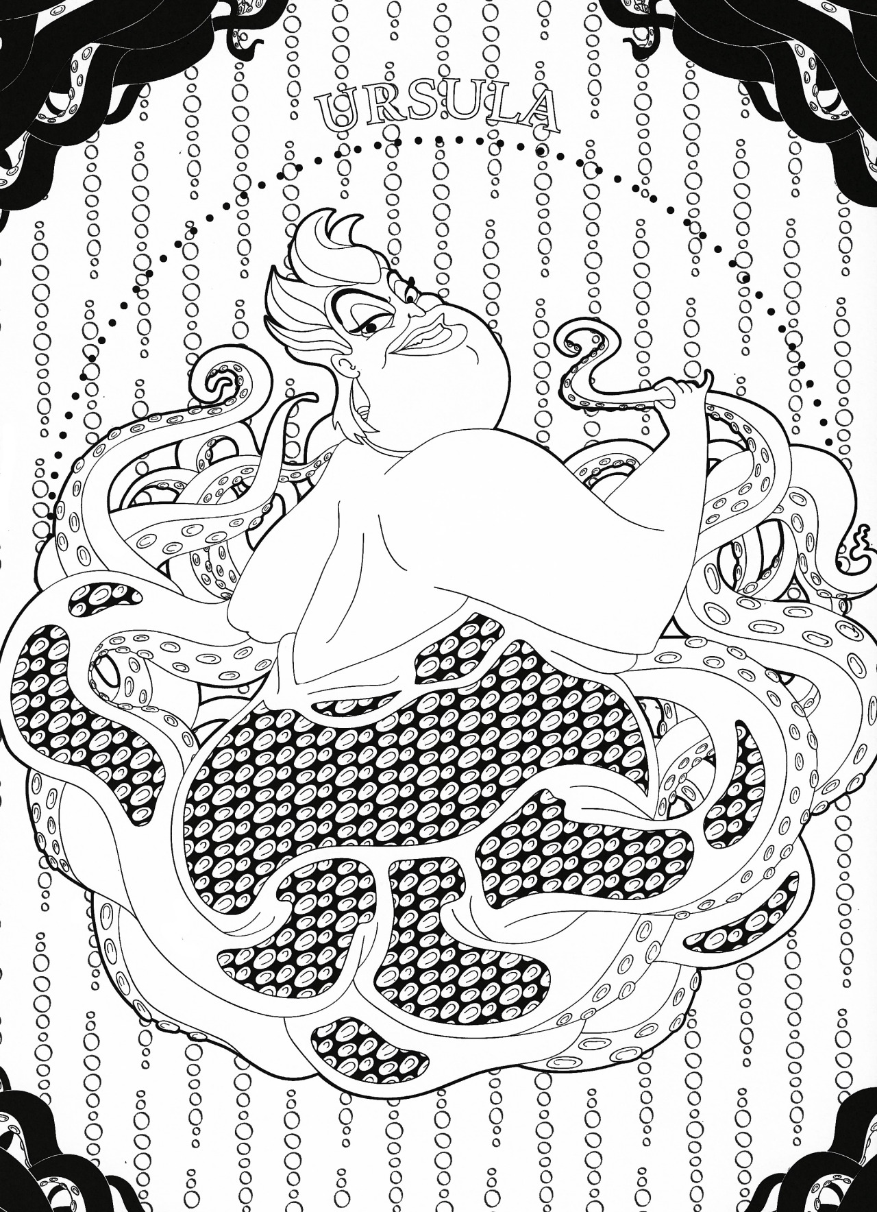 130+ Ariel Mermaid Coloring Pages for Disney Fans 137