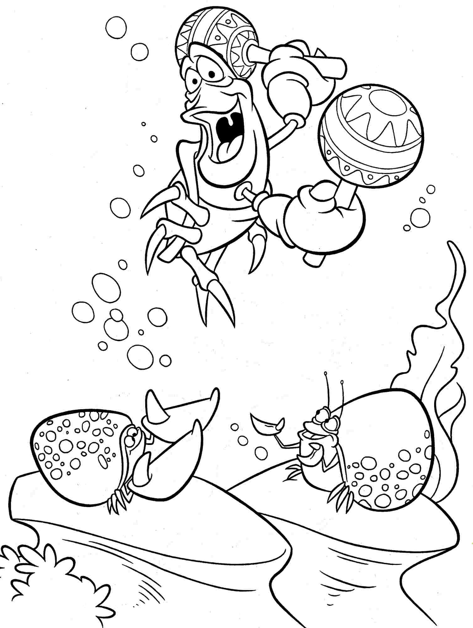 130+ Ariel Mermaid Coloring Pages for Disney Fans 30