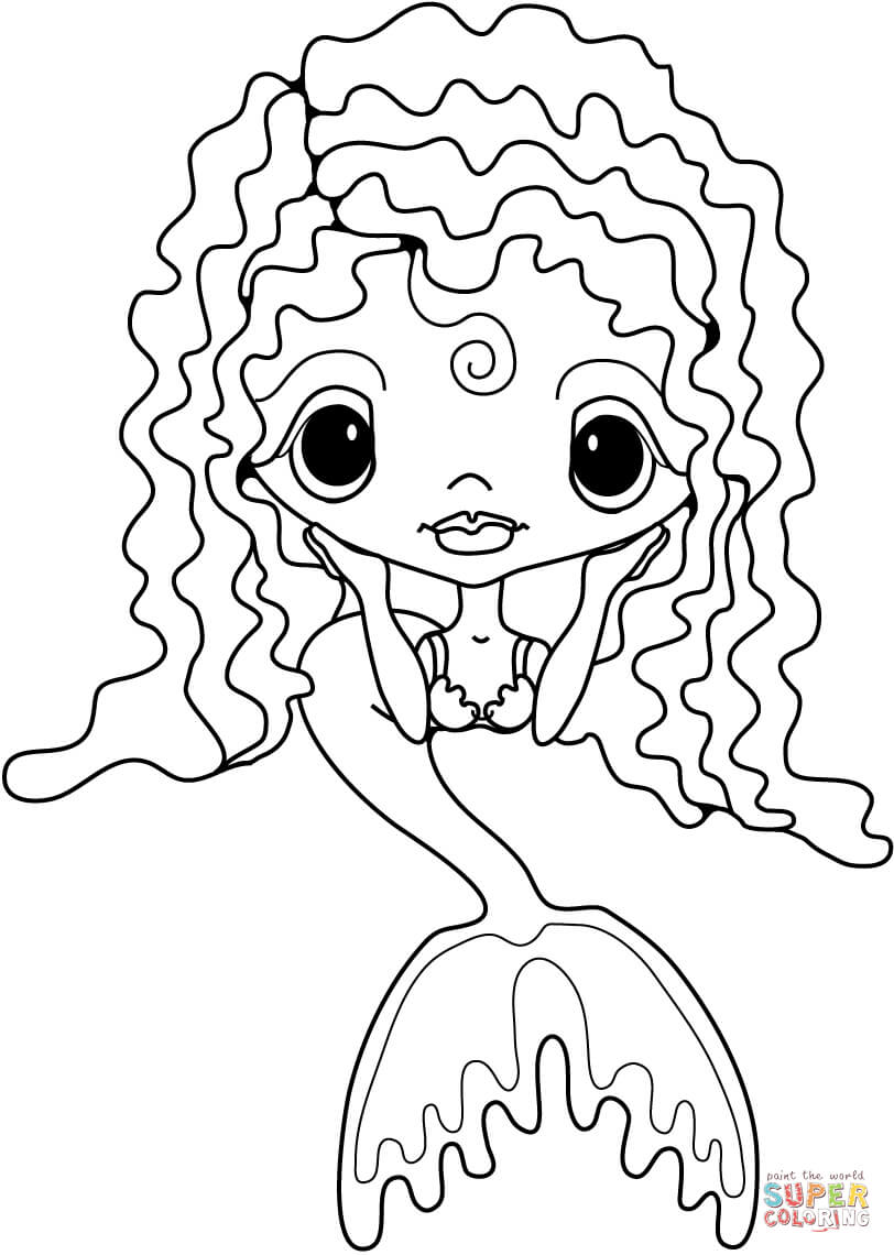 130+ Ariel Mermaid Coloring Pages for Disney Fans 34