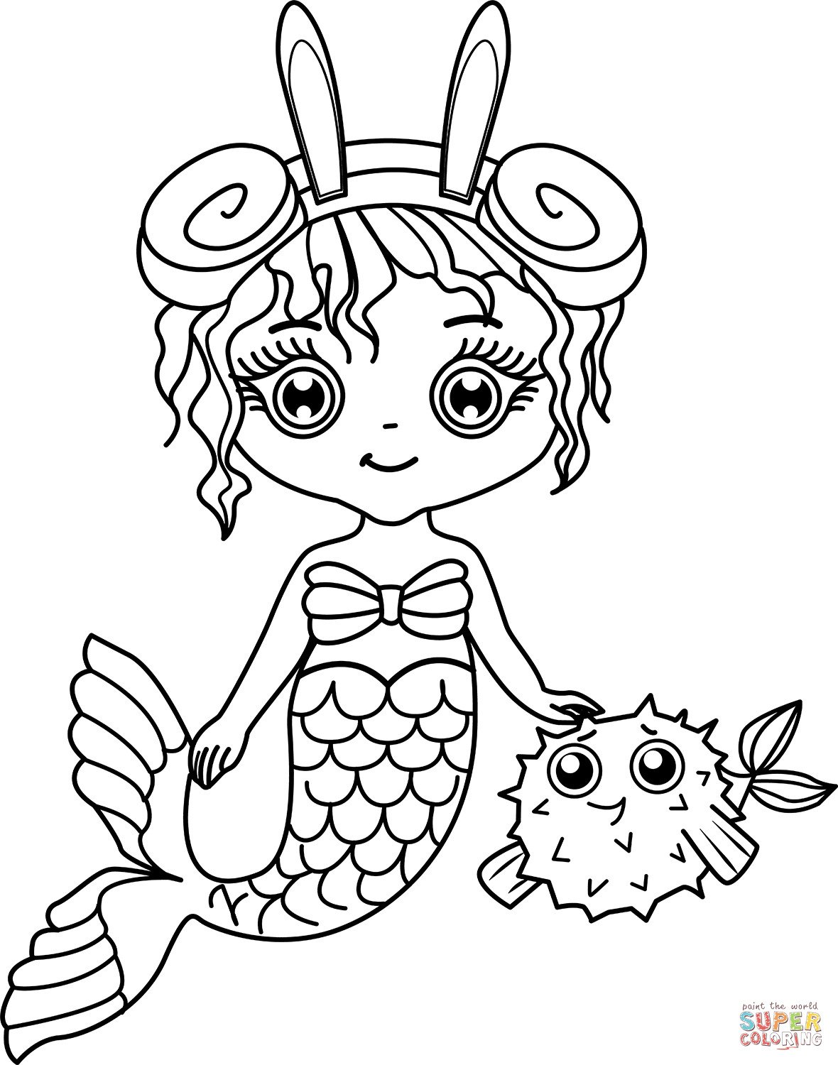 130+ Ariel Mermaid Coloring Pages for Disney Fans 8