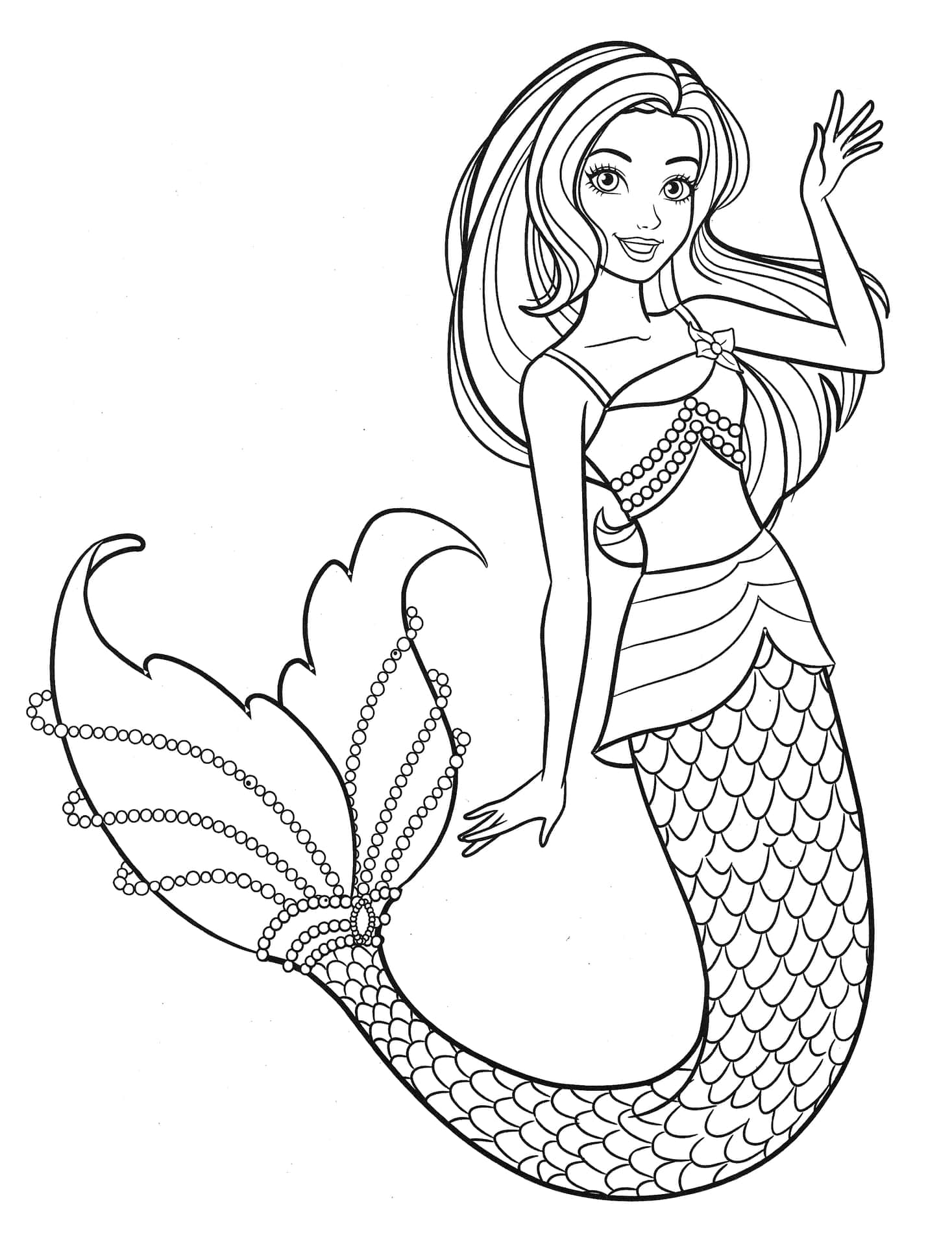 130+ Ariel Mermaid Coloring Pages for Disney Fans 80