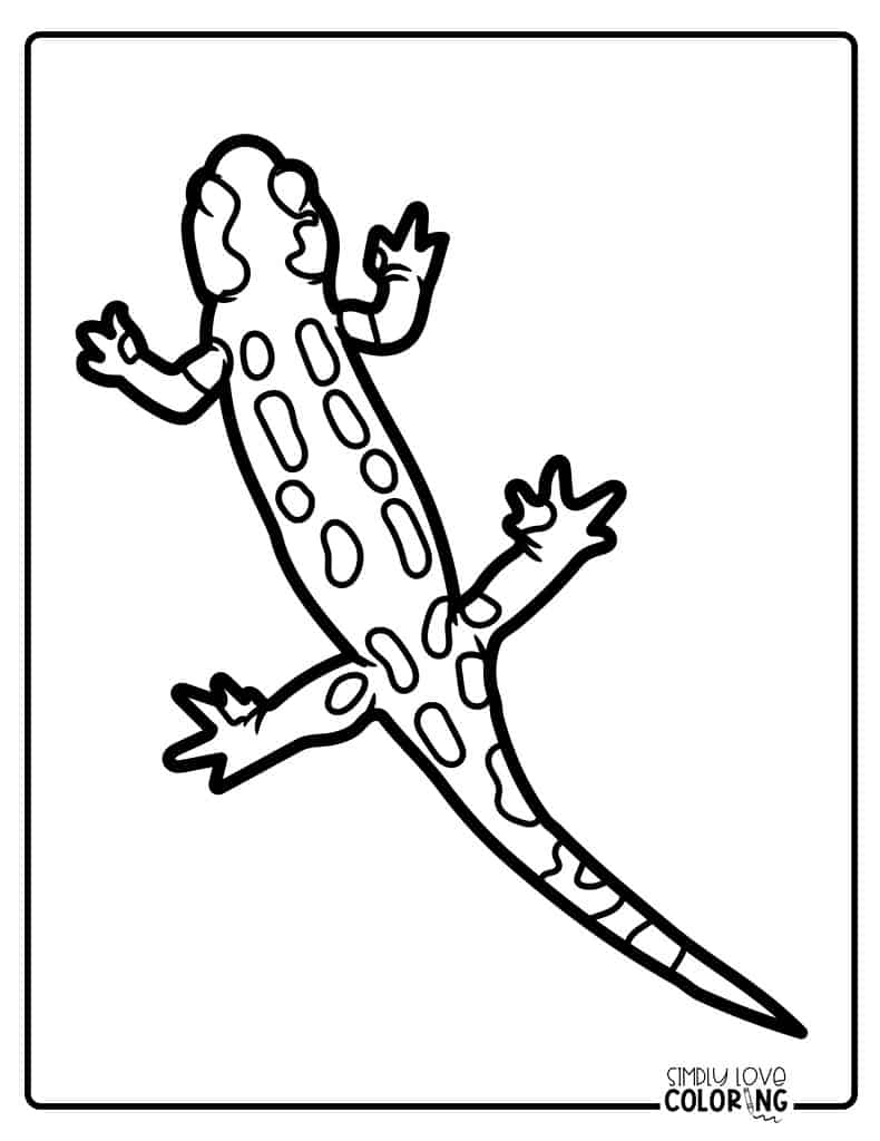 130 Lizard Coloring Pages: A Reptilian Adventure 1